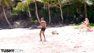 Bodacious redhead Scarlett is addicted to wild anal sex, as seen in stunning TUSHY videos