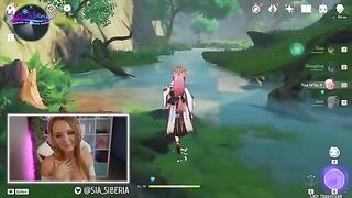 A gamer girl's fatal donation in a Genshin Impact roleplay