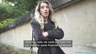 French teacher’s naughty lesson for money with a guy