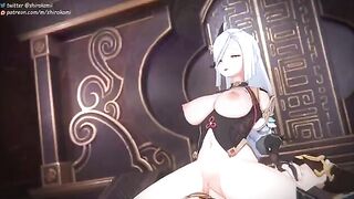 A compilation of Genshin Impact girls getting fucked until they cum