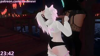 We EDGED each other and CAME into the NEW YEAR - VRchat erp action