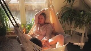 A nice couple has sensual sex on a sunny day, perfectly captured in this steamy homemade video