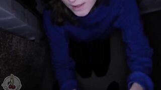 My neighbor helped me with the box, and she gave me a blowjob