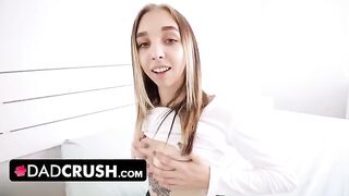 Stepdaughter Breezy Bri gets her cunt smashed by stepdad’s fat cock