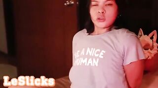 Two Pinay babes got cumshots by Daddy Z with Emma Rouge (part 2)