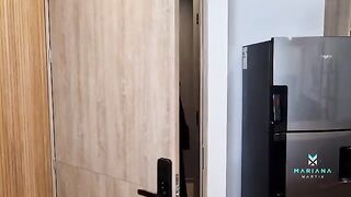 A widow is being taken advantage of by her stepson in a shocking anal encounter