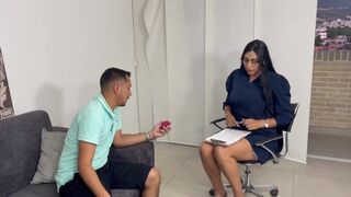 My client found my sex toys and ended up submissive