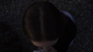 Girl was fucking with a guy on the beach and her friends spotted them