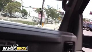Busty babes don’t need money, they just hop on the Bang Bus
