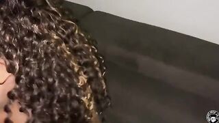 Ebony MILF Mone Divine rides Lil D’s big cock in exclusive casting couch footage