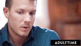 Passionate and romantic sex with a real couple, Vanna Bardot and Codey Steele