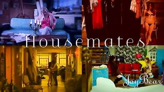 Two bisexual artists, Amber Nevada and Stella Cox, share a passionate stud in an intense scene