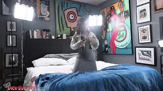 Dharma Jones’ blowjob skills are beyond imagination in this steamy scene!