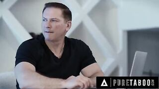Hazel Moore gets fucked hard by her stepdad in a taboo scene