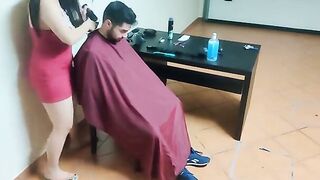 A friend’s mom offered to cut his hair, but things got wild