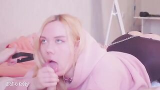 Silly step sister wants to walk with a butt plug on a leash, but she gets fucked instead