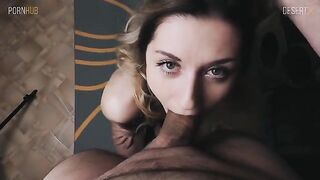 Petite blondie gets her wet pussy full of sticky sperm in a hot 4K scene