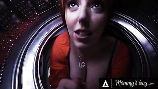 Pervert stepbro and sis save sexy stepmom Lauren Phillips
