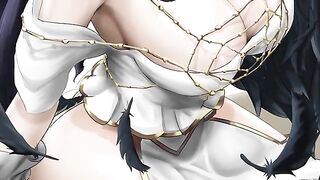 Albedo turns you into her Edge-Slut in this intense hentai joi scene!