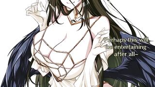 Albedo turns you into her Edge-Slut in this intense hentai joi scene!