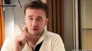 A hot chick is fucking in the fitting room and almost gets caught!
