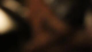 A busty woman brought home a huge dick to fuck with her husband