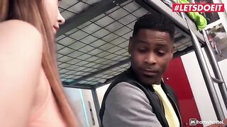 Subscriber Special with a hot babe getting BBC in her tight pussy after ordering pizza