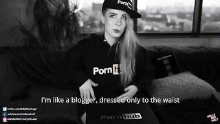500K! Unboxing and Oral Creampie gift from Pornhub, featuring MollyRedWolf’s intense oral action with a thick dick and deep inside finishes, showcasing her signature oral creampie style in a hot, exclusive POV video