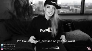 500K! Unboxing and Oral Creampie gift from Pornhub, featuring MollyRedWolf’s intense oral action with a thick dick and deep inside finishes, showcasing her signature oral creampie style in a hot, exclusive POV video
