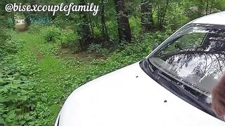 A girl has sex with a stranger she met in the car
