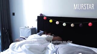 A guy had an accident while his wife's sister was resting
