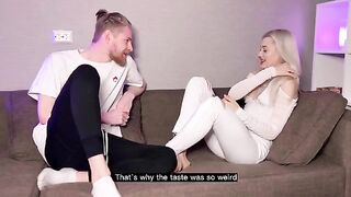 Girl accidentally got high with her stepbrother and had to make up for it