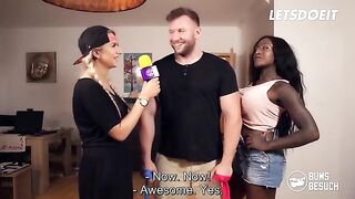 Josy Black, the stunning ebony pornstar, gives her biggest fan an unforgettable experience