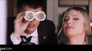 Avery from Deeper watches as her neighbor cheats on her husband with a seductive woman