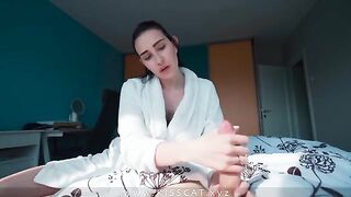 The guy again fucked a stepmom and came inside her