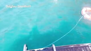 I fucked a fat Latina with big ass on a public yacht