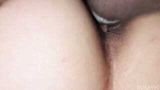 Russian cheating wife fucked by her husband and his friend