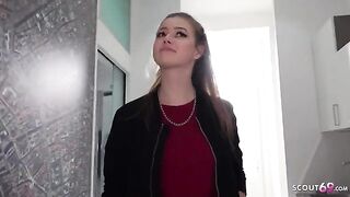 I picked up the petite teen Olivia Sparkle for a casting session