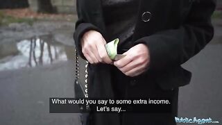 Big tits MILF teacher Suzi Grande fucked outdoors for cash by Public Agent