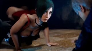 Ada Wong gets fucked again, this time in a unique animated style - Kyzdar Net