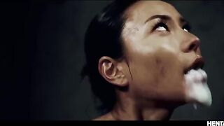 Asian busty babes get wild with some out-of-this-world action