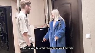 A guy hired a prostitute, but his GF broke in and fucked him