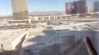 Sneaky hotel room hookup with my ex in Las Vegas