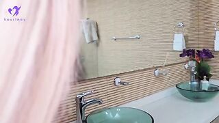 I spy on my stepson in the shower and fuck him