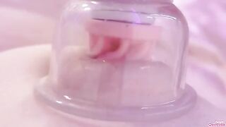 4 times cumshot compilation with nipple and clit play