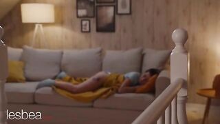 Two hot lesbians enjoying their favorite vibrator together