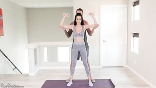 Old and young hardcore with busty Jamie Michelle and cum shot