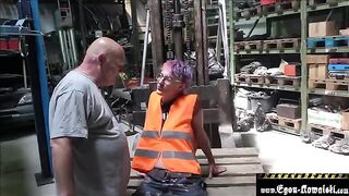 Egon Kowalski fucked the climate activist in a passionate encounter