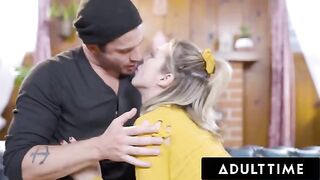 Aiden Ashley gets permission to fuck on the first date