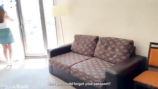 The stepson fucks his stepmom in a hotel room